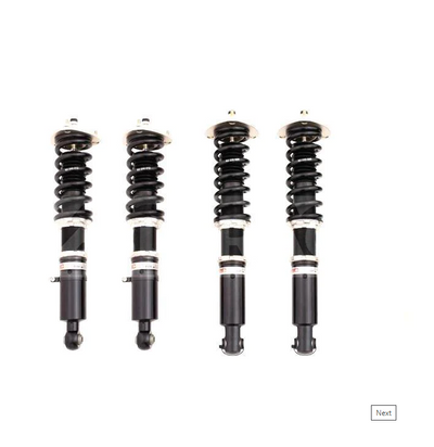 BC Racing Coilover Kit BR-RA fits Toyota Chaser/Mark II/Cresta JZX90/JZX100 96 - 01