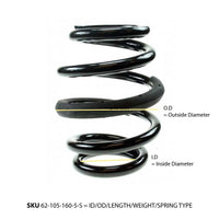 BC Racing Replacement S-Barrel Spring (Single) 4KG