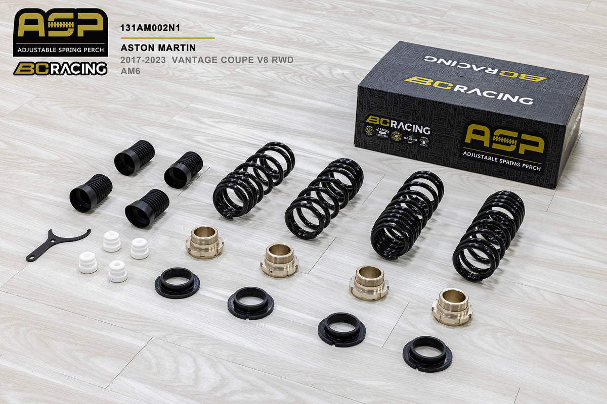 BC Racing ASP Adjustable Spring Perch fits ASTON MARTIN VANTAGE RWD AM6 17 - current