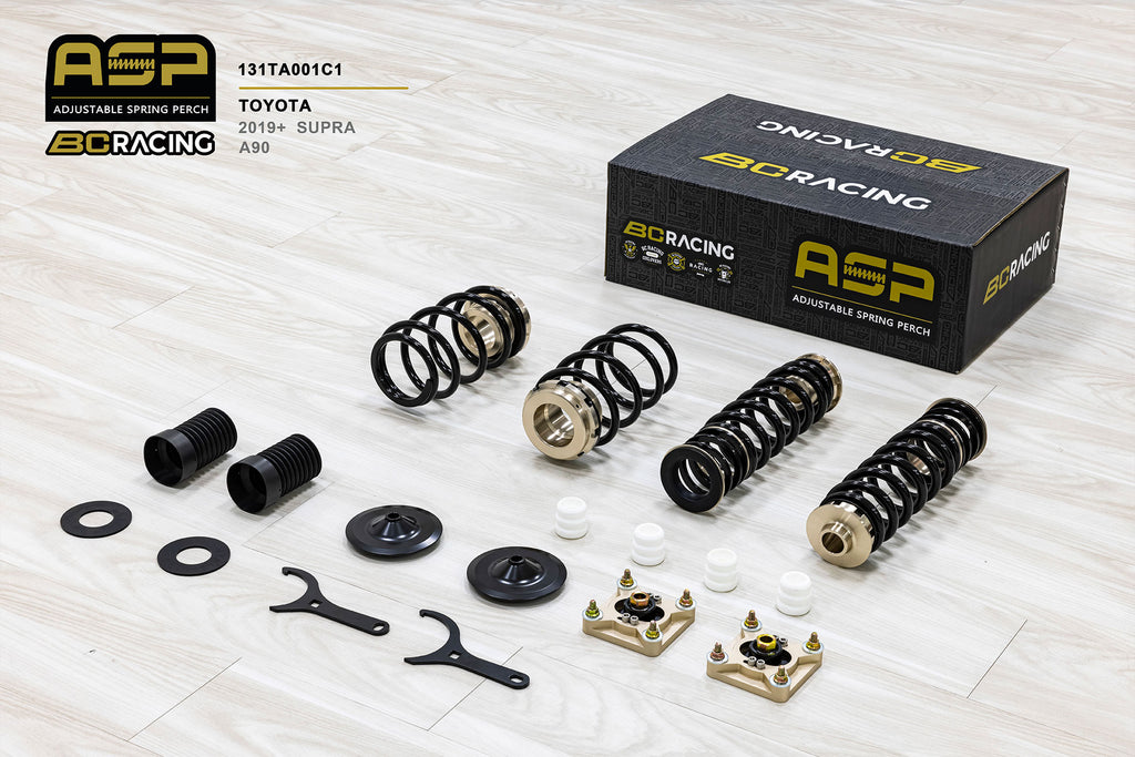 BC Racing ASP Adjustable Spring Perch fits Toyota Supra A90 19 - curre