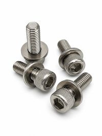 BC Racing Pillow Ball Camber Adjustable Top Mount Bolt & Washer Set - 4 Pieces