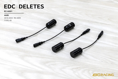 BC Racing Electronic Damping Control (EDC) Delete Kit Fits Audi R8 AWD Type 4S 16-24