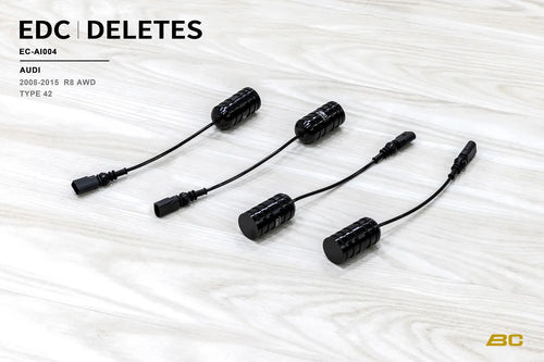 BC Racing Electronic Damping Control (EDC) Delete Kit Fits Audi R8 AWD Type 42 08-15