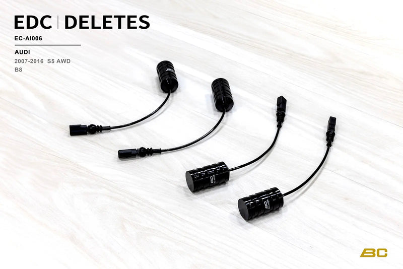 BC Racing Electronic Damping Control (EDC) Delete Kit Fits Audi S5 AWD B8 07-16