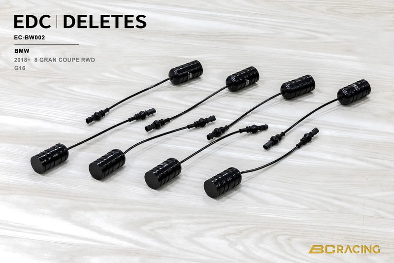 BC Racing Electronic Dampening Control (EDC) Delete Kit Fits BMW 8 Grand Coupe RWD G16 18+