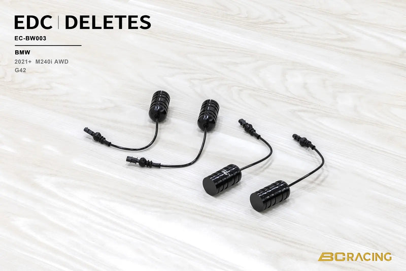 BC Racing Electronic Dampening Control (EDC) Delete Kit Fits BMW M240i AWD G42 21+, M440i AWD G22 & Toyota Supra RWD A90 19+