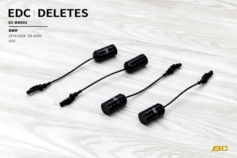 BC Racing Electronic Damping Control (EDC) Delete Kit Fits BMW X5 AWD G05 19-26 & X6 AWD G06 20+