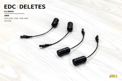BC Racing Electronic Damping Control (EDC) Delete Kit Fits BMW X3M/X4M F97/F98 AWD 18-24