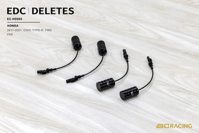 BC Racing Electronic Damping Control (EDC) Delete Kit Fits Honda Civic FWD FK8 Type R 17-21