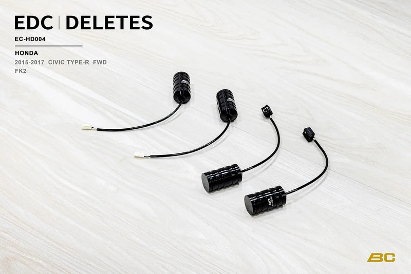 BC Racing Electronic Dampening Control (EDC) Delete Kit Fits Honda Civic FWD FK2 Type R 15-17
