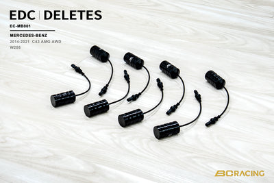 BC Racing Electronic Damping Control (EDC) Delete Kit Fits Mercedes Benz C43 AMG AWD W205 14-21