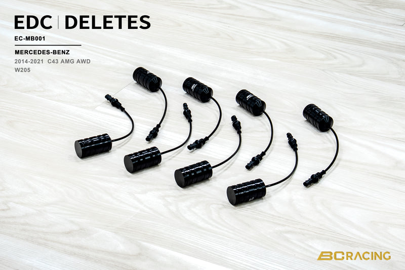 BC Racing Electronic Dampening Control (EDC) Delete Kit Fits Mercedes Benz C43 AMG AWD W205 14-21