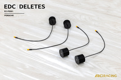 BC Racing Electronic Dampening Control (EDC) Delete Kit Fits Porsche 911 Carrera AWD 997.1 & 718 Cayman / Boxster RWD 982