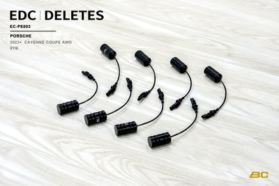 BC Racing Electronic Damping Control (EDC) Delete Kit Fits Porsche Cayenne Coupe AWD 9Y3/9YB 23+