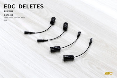 BC Racing Electronic Damping Control (EDC) Delete Kit Fits Porsche Macan AWD 95B 2014-2024