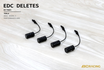 BC Racing Electronic Damping Control (EDC) Delete Kit Fits Tesla Model 3 Performance AWD 24+ & Model Y Performance AWD 26+