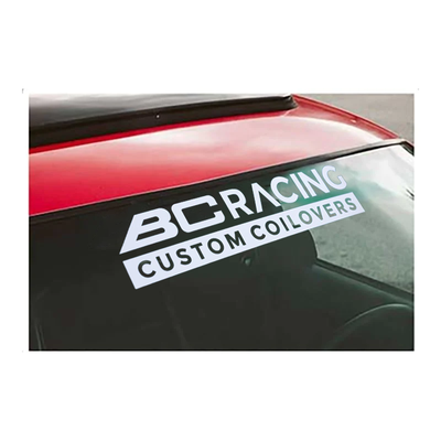 BC Racing Windscreen Banner Decal / Sticker - Large