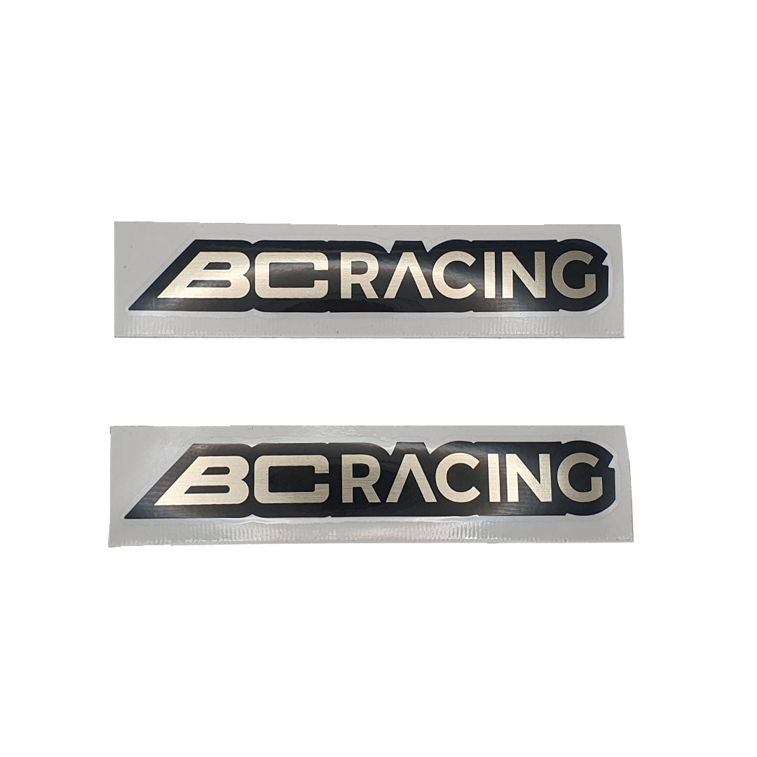 BC Racing Decal / Sticker Small 2 Pack