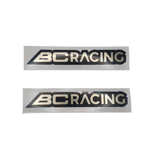BC Racing Decal / Sticker Small 2 Pack