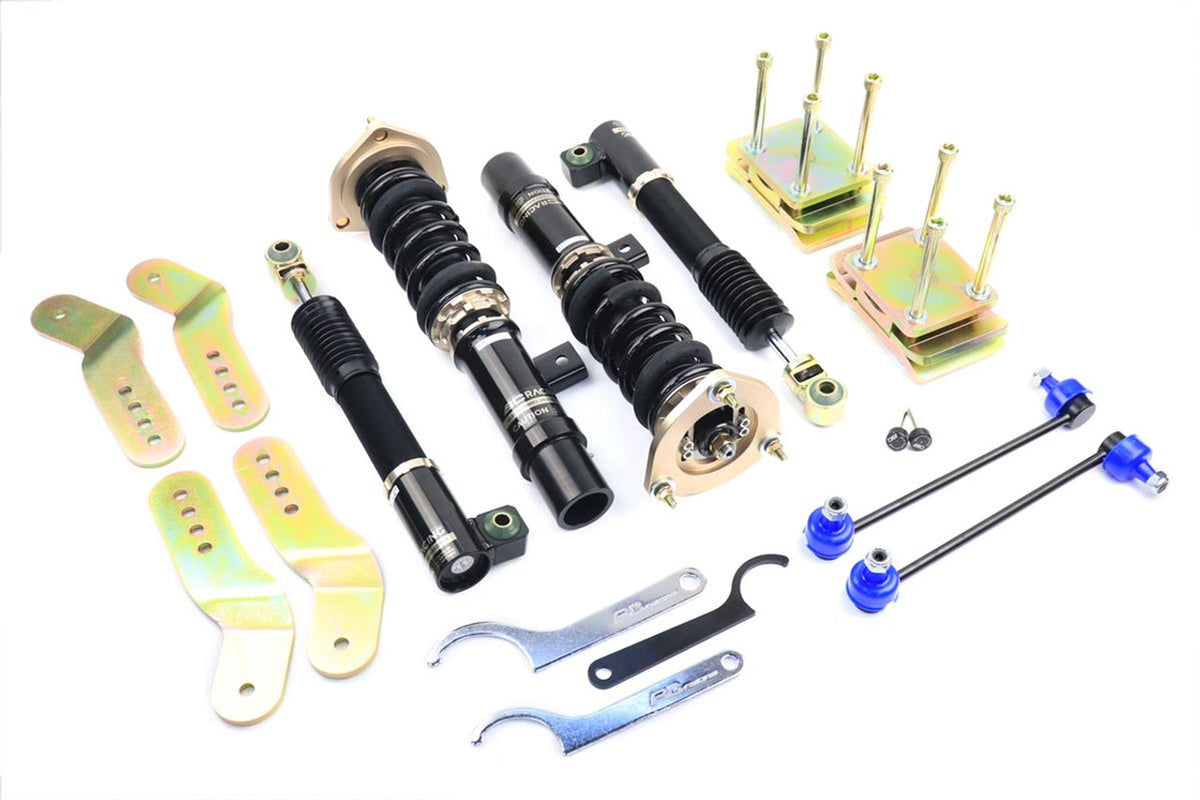 BC Racing Coilover Kit BR-RA fits VW CADDY Panel Van (Strut 54.5) FWD 2K 10 - 20