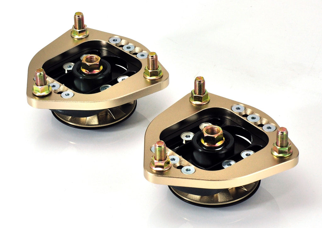 BC Racing Adjustable Camber Caster 3D Top Mounts (PAIR) - Nissan S13/S