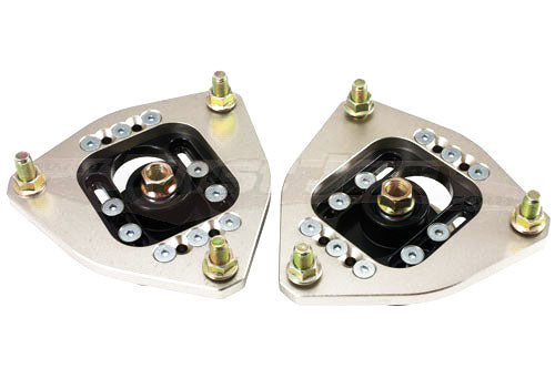BC Racing 3D Adjustable Front Camber Tops (PAIR) - Mitsubishi Lancer Evolution IV/V/VI CN9A/CP9A